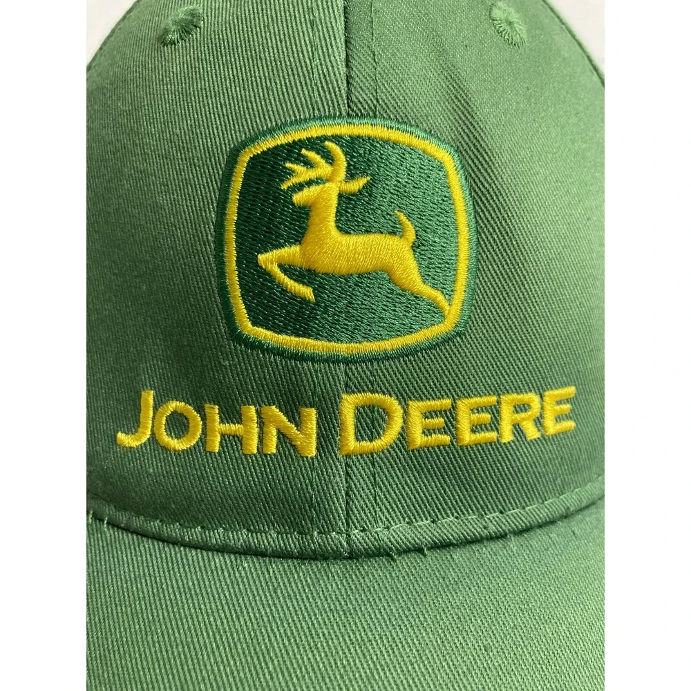 John Deere Hat Cap Green Adjustable 